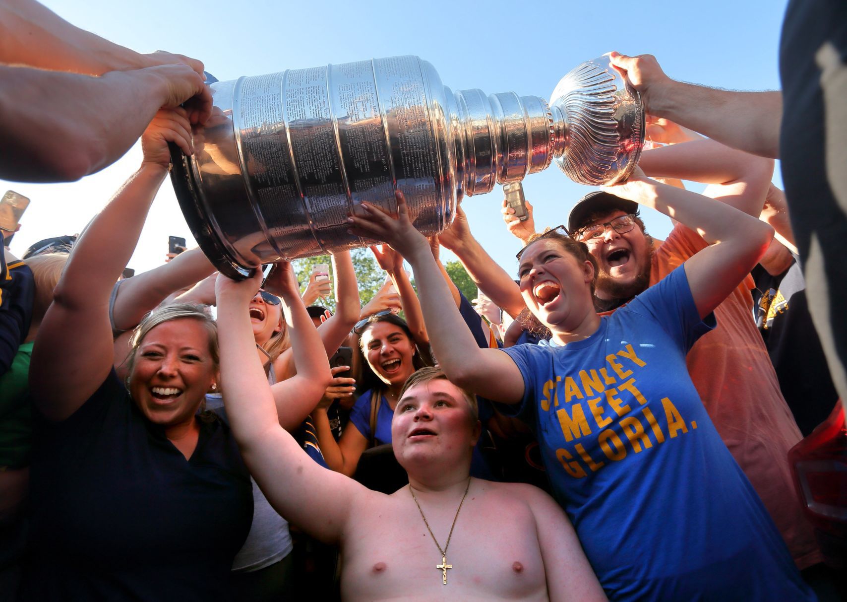 Stanley Cup in St. Louis after Blues win championship
